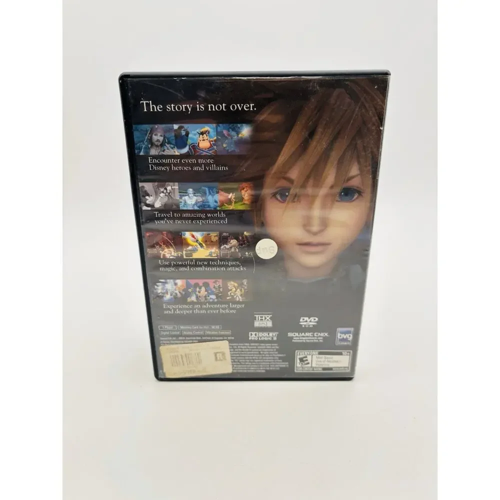 Kingdom Hearts II (PlayStation 2, 2006) CIB TESTED WORKING